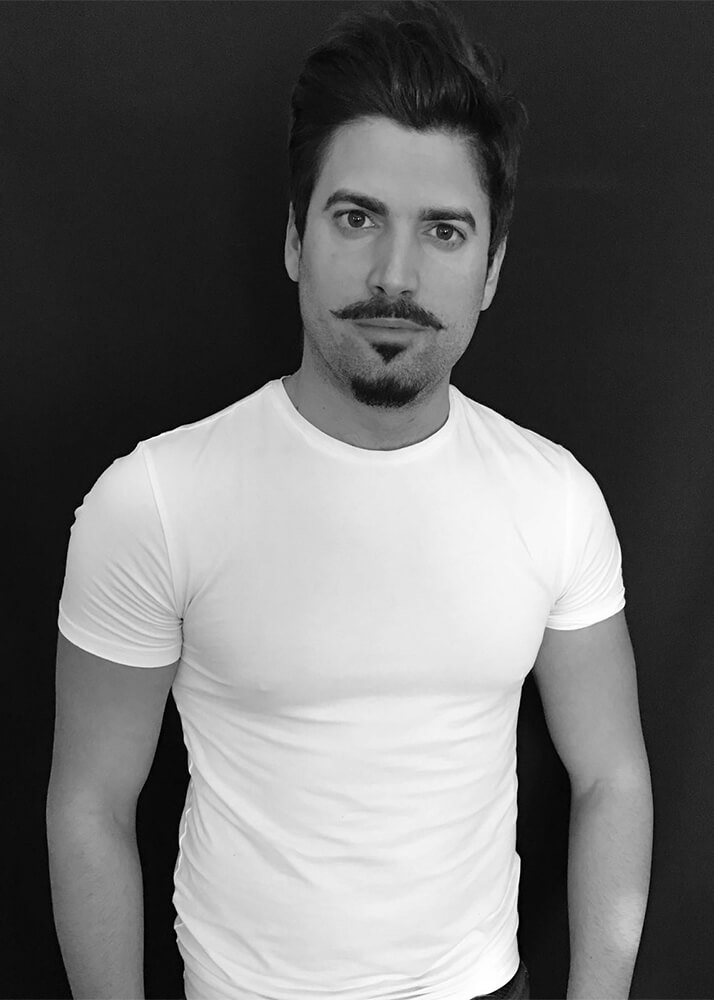 Javier Z modelo masculino y actor de la Agencia Plugged Models