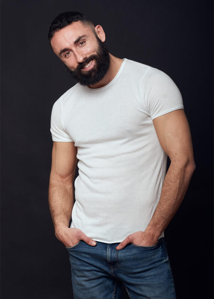 Jorge C modelo masculino de la agencia Plugged Models