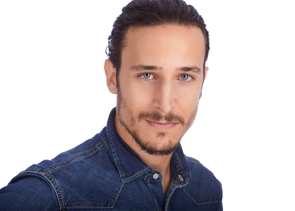 Miguel N actor de perfil publicitario de la Agencia Plugged Models Management